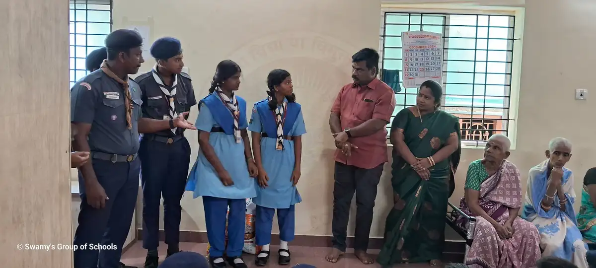 Scouts & Guides Visit En Nadu En Desam Trust